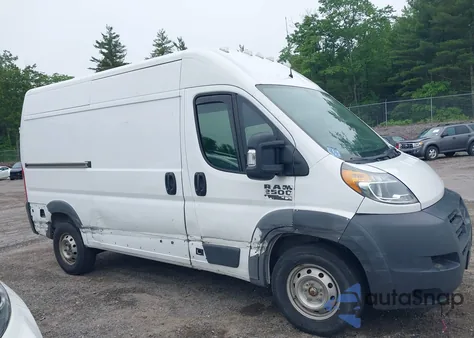 2018 Ram Promaster 2500 from USA, damaged, VIN 3C6TRVCG7JE147926